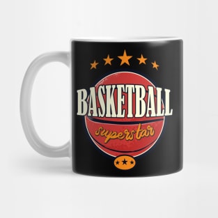 Basketball Vintage Sport Design BBall Mug